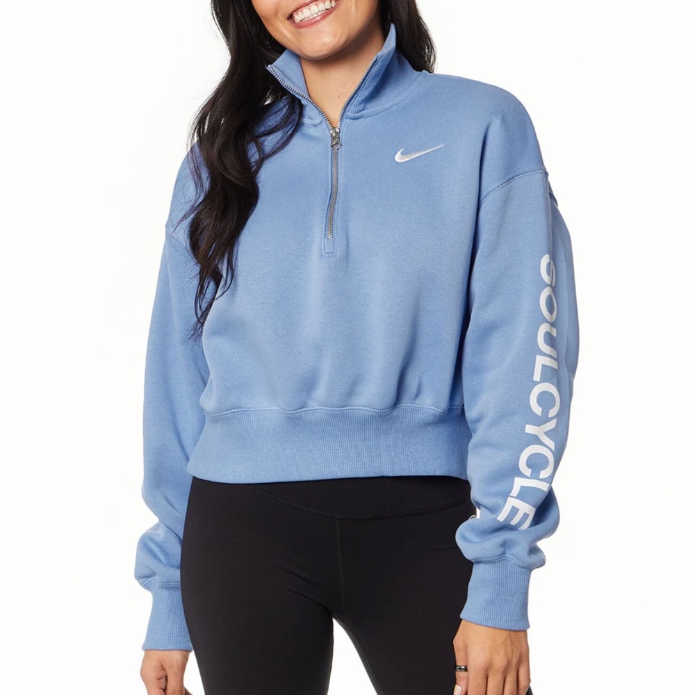 1/2-Zip Cropped Sweatshirt | Nike x SoulCycle